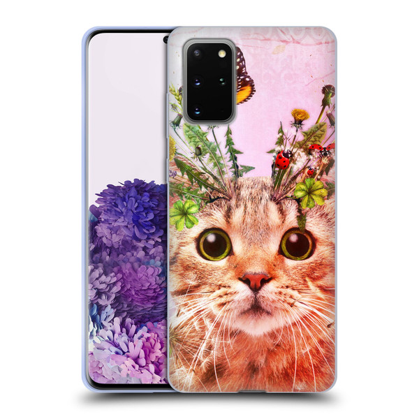 Jena DellaGrottaglia Animals Kitty Soft Gel Case for Samsung Galaxy S20+ / S20+ 5G
