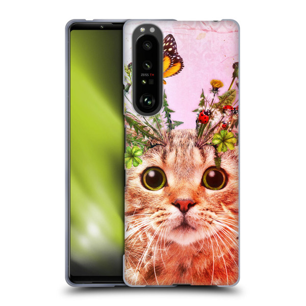 Jena DellaGrottaglia Animals Kitty Soft Gel Case for Sony Xperia 1 III