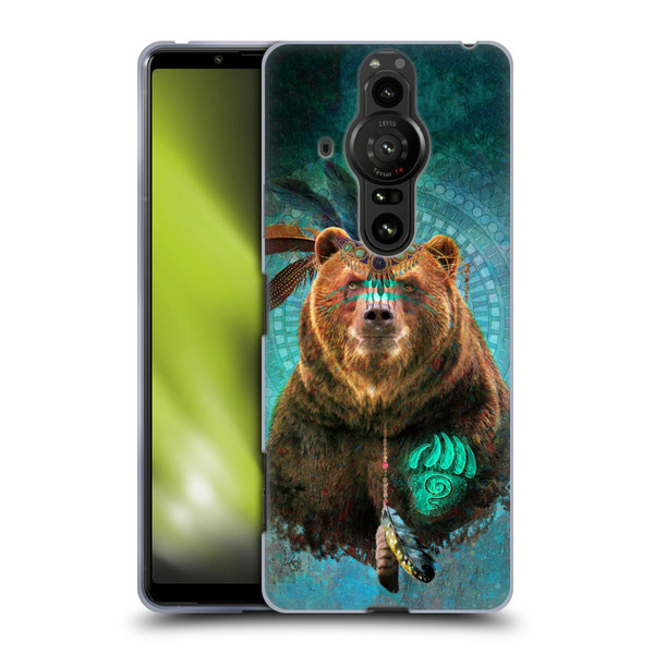 Jena DellaGrottaglia Animals Bear Soft Gel Case for Sony Xperia Pro-I
