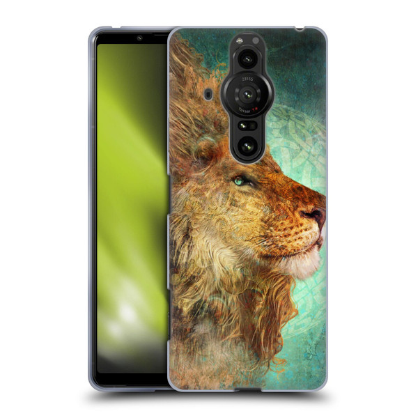 Jena DellaGrottaglia Animals Lion Soft Gel Case for Sony Xperia Pro-I