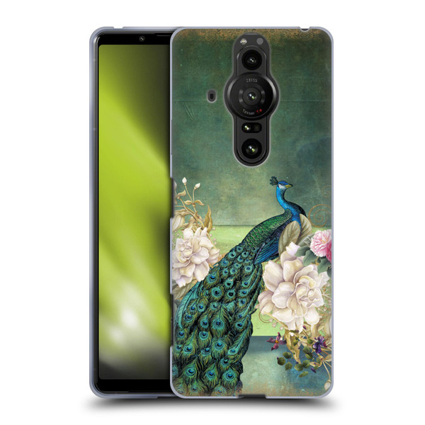 Jena DellaGrottaglia Animals Peacock Soft Gel Case for Sony Xperia Pro-I