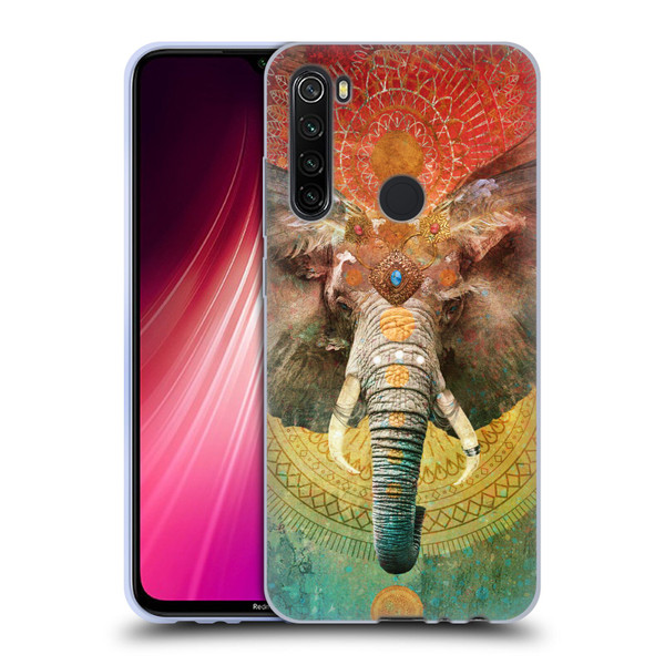 Jena DellaGrottaglia Animals Elephant Soft Gel Case for Xiaomi Redmi Note 8T