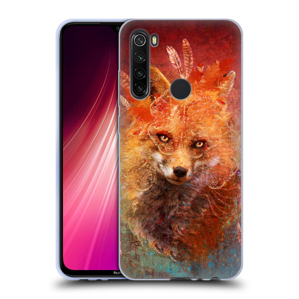 Jena DellaGrottaglia Animals Fox Soft Gel Case for Xiaomi Redmi Note 8T