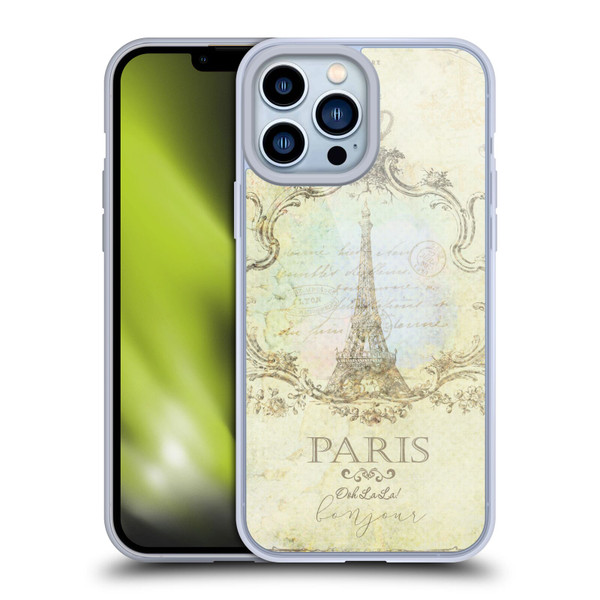 Jena DellaGrottaglia Assorted Paris My Embrace Soft Gel Case for Apple iPhone 13 Pro Max