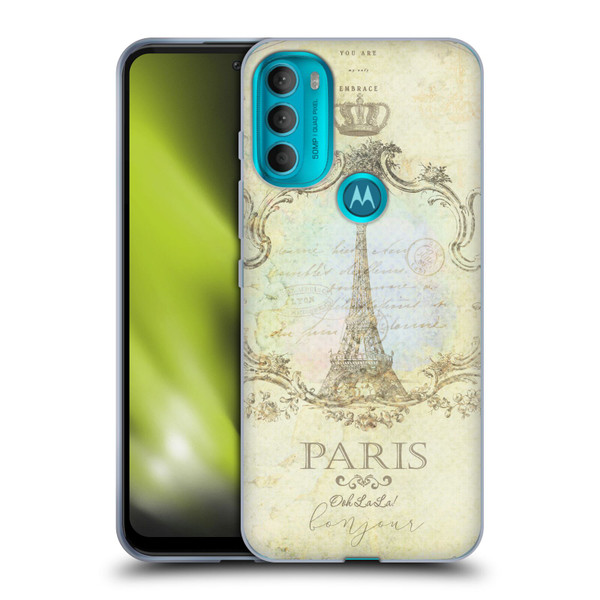 Jena DellaGrottaglia Assorted Paris My Embrace Soft Gel Case for Motorola Moto G71 5G