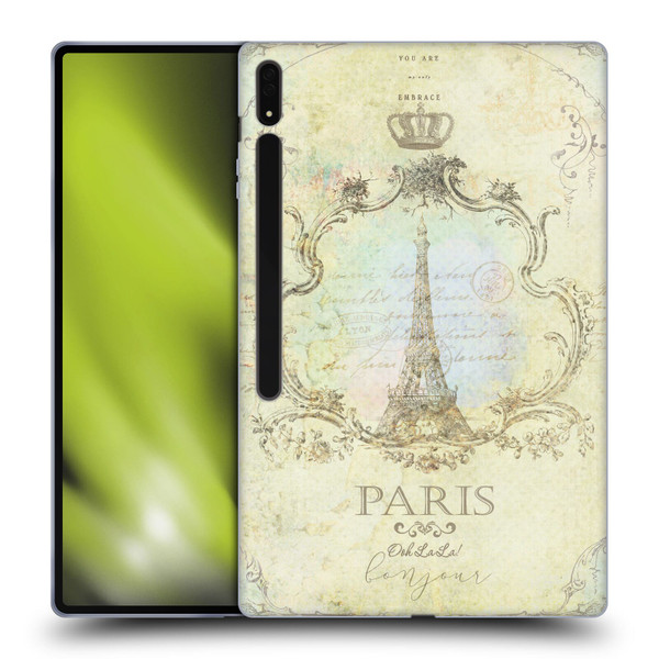Jena DellaGrottaglia Assorted Paris My Embrace Soft Gel Case for Samsung Galaxy Tab S8 Ultra