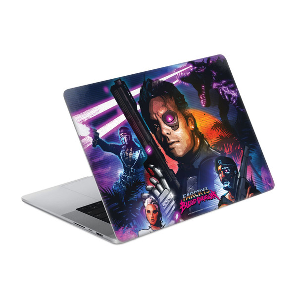 Far Cry 3 Blood Dragon Key Art Cover Vinyl Sticker Skin Decal Cover for Apple MacBook Pro 16" A2485