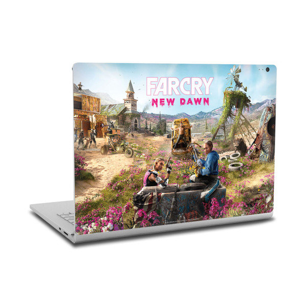 Far Cry New Dawn Key Art Twins Couch Vinyl Sticker Skin Decal Cover for Microsoft Surface Book 2