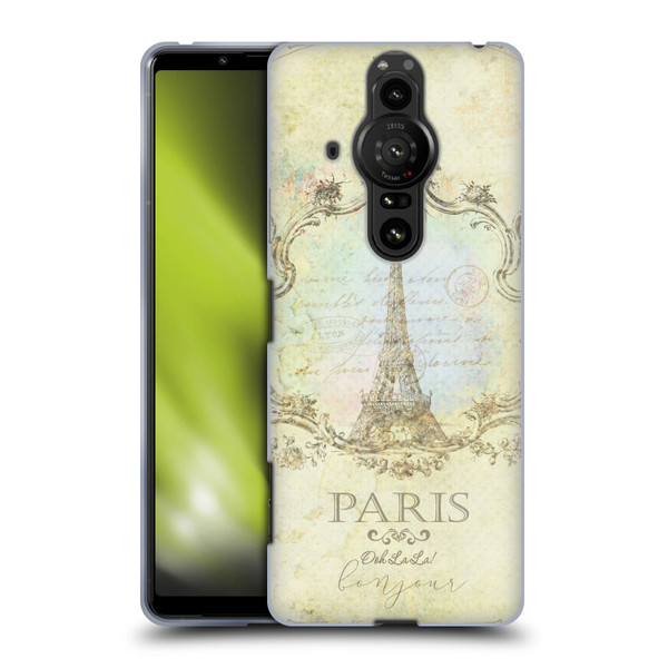 Jena DellaGrottaglia Assorted Paris My Embrace Soft Gel Case for Sony Xperia Pro-I