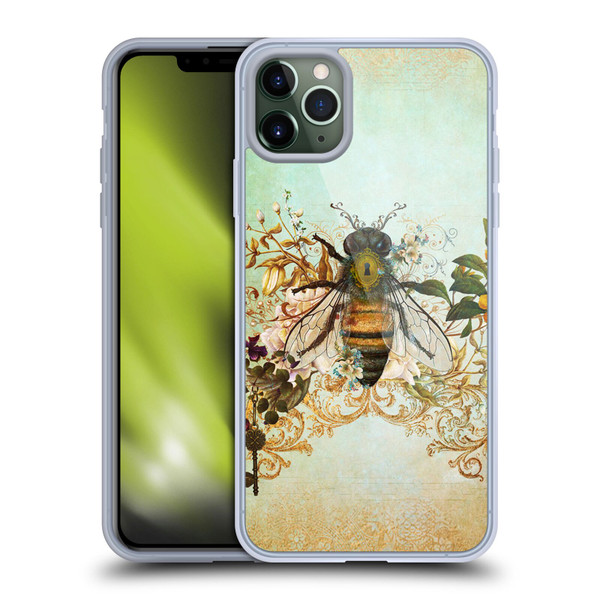 Jena DellaGrottaglia Insects Bee Garden Soft Gel Case for Apple iPhone 11 Pro Max