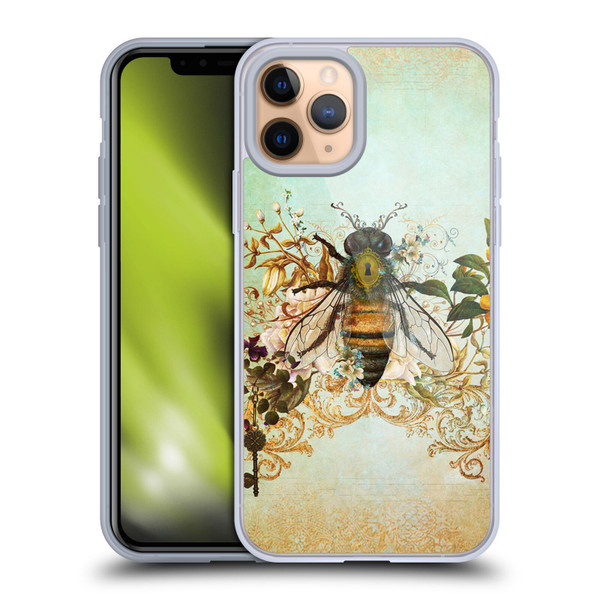 Jena DellaGrottaglia Insects Bee Garden Soft Gel Case for Apple iPhone 11 Pro