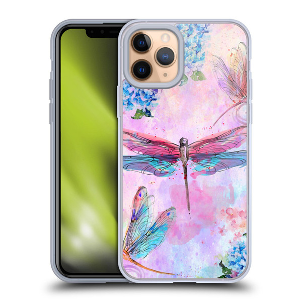 Jena DellaGrottaglia Insects Dragonflies Soft Gel Case for Apple iPhone 11 Pro