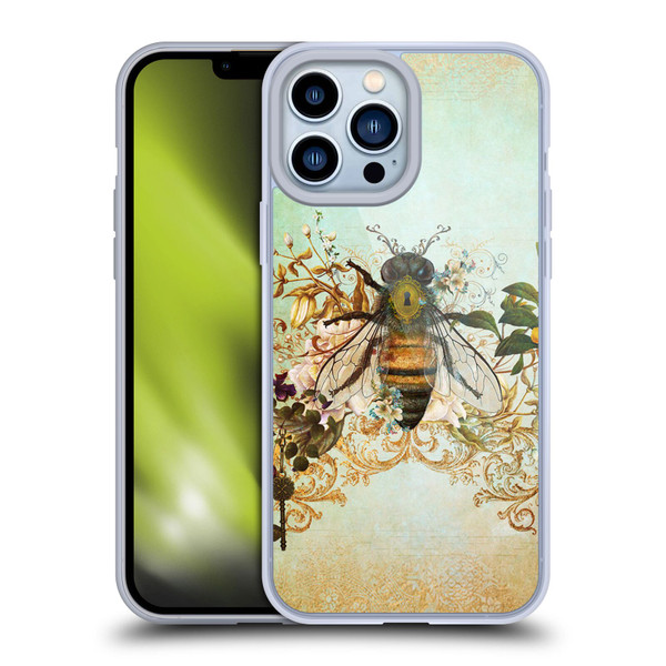 Jena DellaGrottaglia Insects Bee Garden Soft Gel Case for Apple iPhone 13 Pro Max
