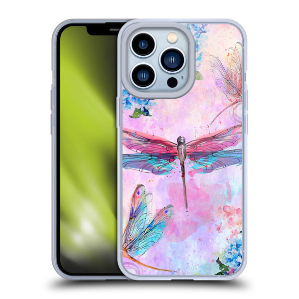 Jena DellaGrottaglia Insects Dragonflies Soft Gel Case for Apple iPhone 13 Pro