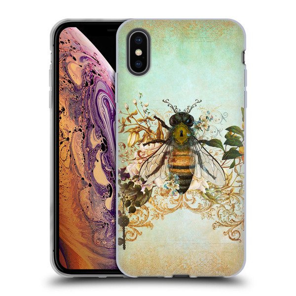 Jena DellaGrottaglia Insects Bee Garden Soft Gel Case for Apple iPhone XS Max
