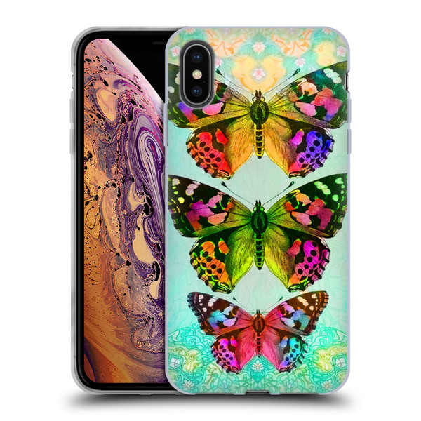 Jena DellaGrottaglia Insects Butterflies 2 Soft Gel Case for Apple iPhone XS Max