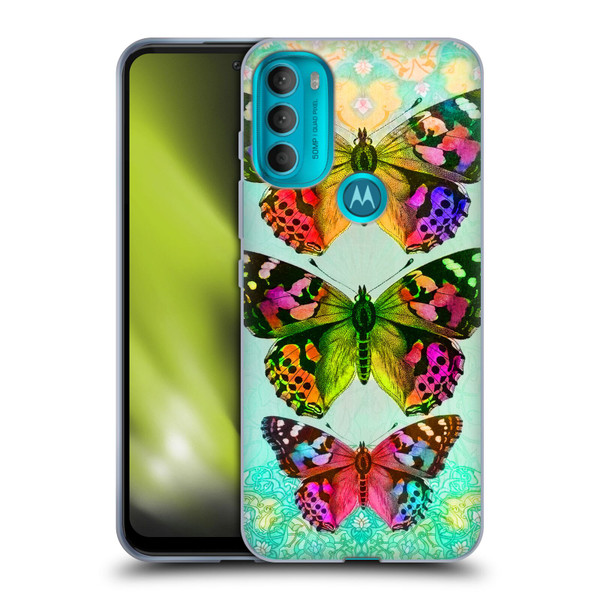 Jena DellaGrottaglia Insects Butterflies 2 Soft Gel Case for Motorola Moto G71 5G