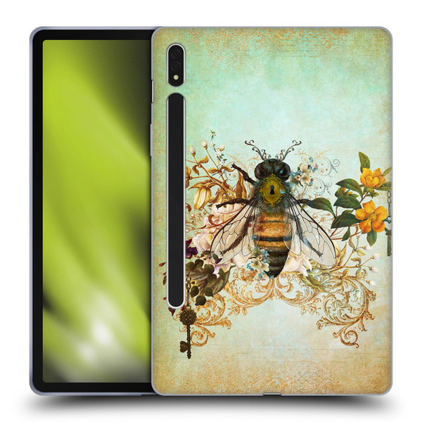Jena DellaGrottaglia Insects Bee Garden Soft Gel Case for Samsung Galaxy Tab S8