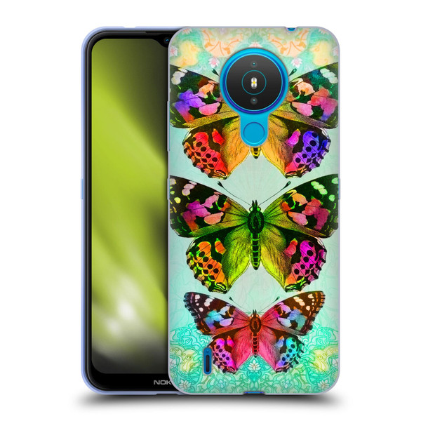Jena DellaGrottaglia Insects Butterflies 2 Soft Gel Case for Nokia 1.4
