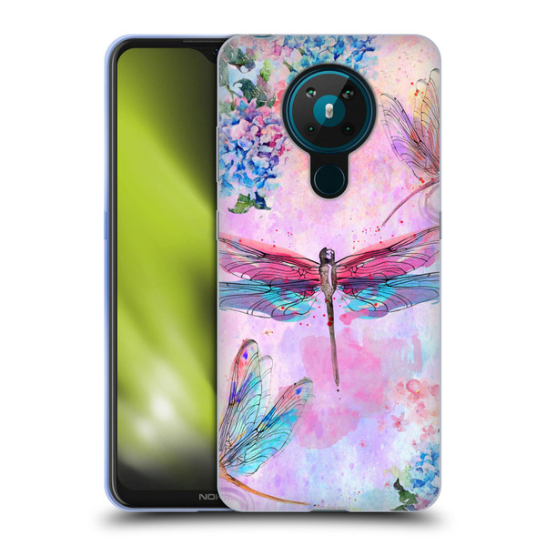 Jena DellaGrottaglia Insects Dragonflies Soft Gel Case for Nokia 5.3