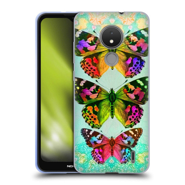 Jena DellaGrottaglia Insects Butterflies 2 Soft Gel Case for Nokia C21