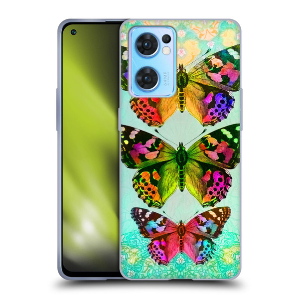 Jena DellaGrottaglia Insects Butterflies 2 Soft Gel Case for OPPO Reno7 5G / Find X5 Lite