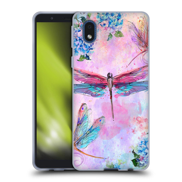 Jena DellaGrottaglia Insects Dragonflies Soft Gel Case for Samsung Galaxy A01 Core (2020)