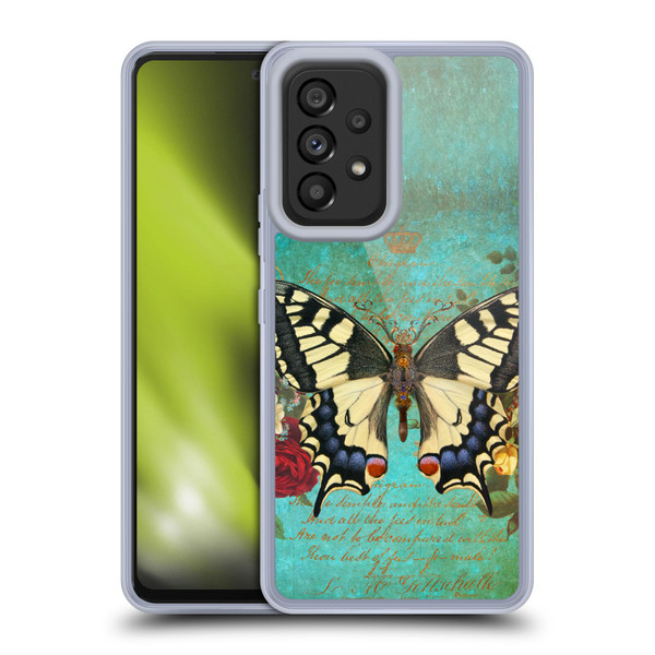 Jena DellaGrottaglia Insects Butterfly Garden Soft Gel Case for Samsung Galaxy A53 5G (2022)