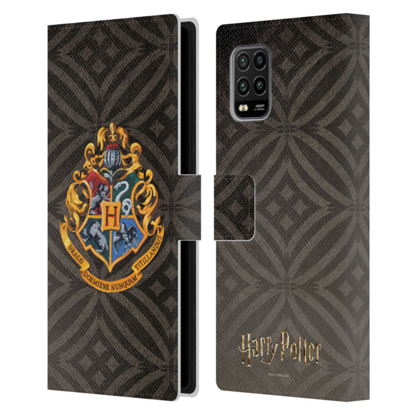 Harry Potter Prisoner Of Azkaban I Hogwarts Crest Leather Book Wallet Case Cover For Xiaomi Mi 10 Lite 5G