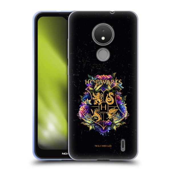 Harry Potter Deathly Hallows XXXI Hogwarts Crest 1 Soft Gel Case for Nokia C21