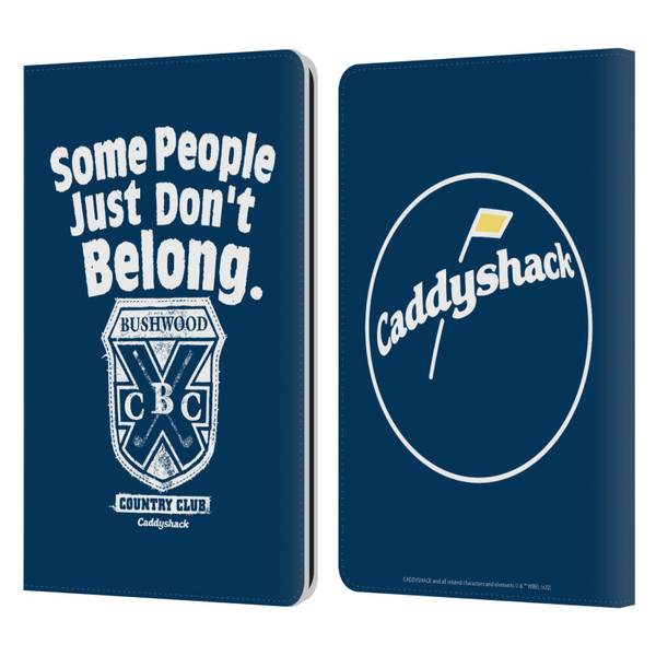 Caddyshack Graphics Some People Just Don't Belong Leather Book Wallet Case Cover For Amazon Kindle Paperwhite 1 / 2 / 3