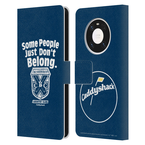 Caddyshack Graphics Some People Just Don't Belong Leather Book Wallet Case Cover For Huawei Mate 40 Pro 5G