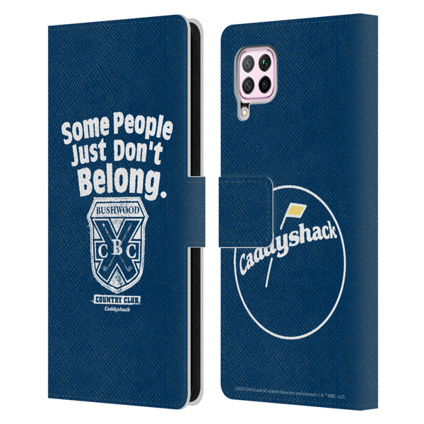 Caddyshack Graphics Some People Just Don't Belong Leather Book Wallet Case Cover For Huawei Nova 6 SE / P40 Lite