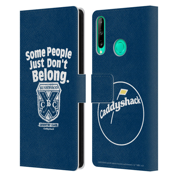 Caddyshack Graphics Some People Just Don't Belong Leather Book Wallet Case Cover For Huawei P40 lite E
