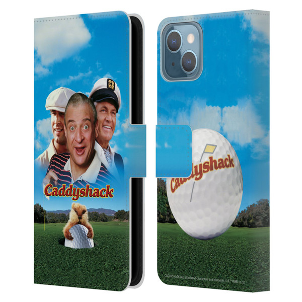 Caddyshack Graphics Poster Leather Book Wallet Case Cover For Apple iPhone 13