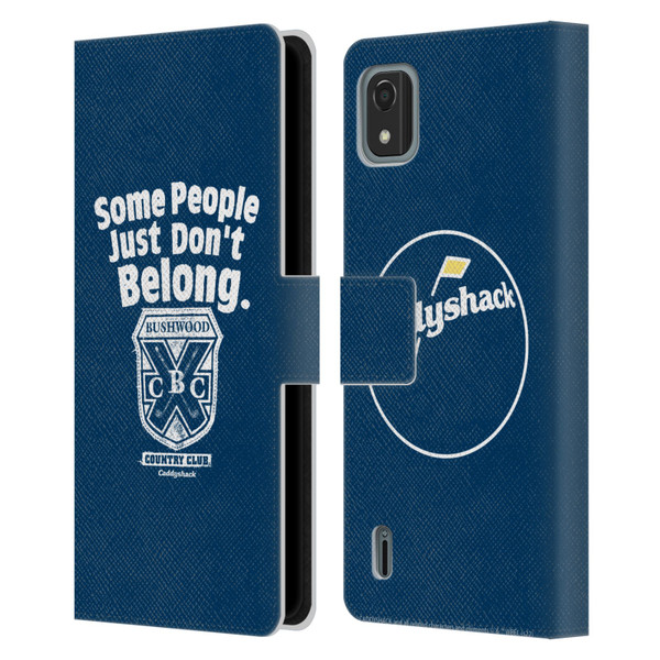 Caddyshack Graphics Some People Just Don't Belong Leather Book Wallet Case Cover For Nokia C2 2nd Edition