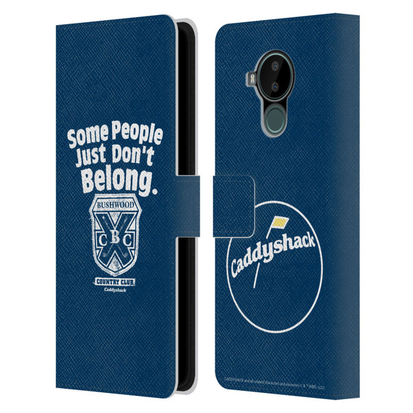 Caddyshack Graphics Some People Just Don't Belong Leather Book Wallet Case Cover For Nokia C30