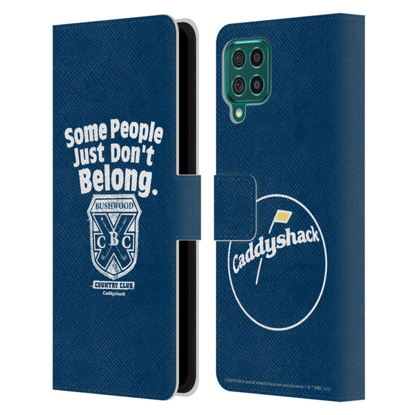 Caddyshack Graphics Some People Just Don't Belong Leather Book Wallet Case Cover For Samsung Galaxy F62 (2021)