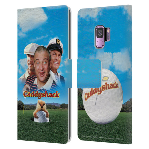 Caddyshack Graphics Poster Leather Book Wallet Case Cover For Samsung Galaxy S9