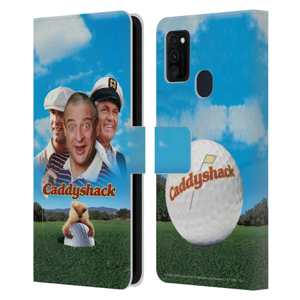 Caddyshack Graphics Poster Leather Book Wallet Case Cover For Samsung Galaxy M30s (2019)/M21 (2020)