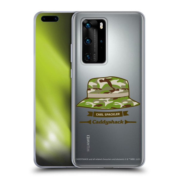 Caddyshack Graphics Carl Spackler Hat Soft Gel Case for Huawei P40 Pro / P40 Pro Plus 5G