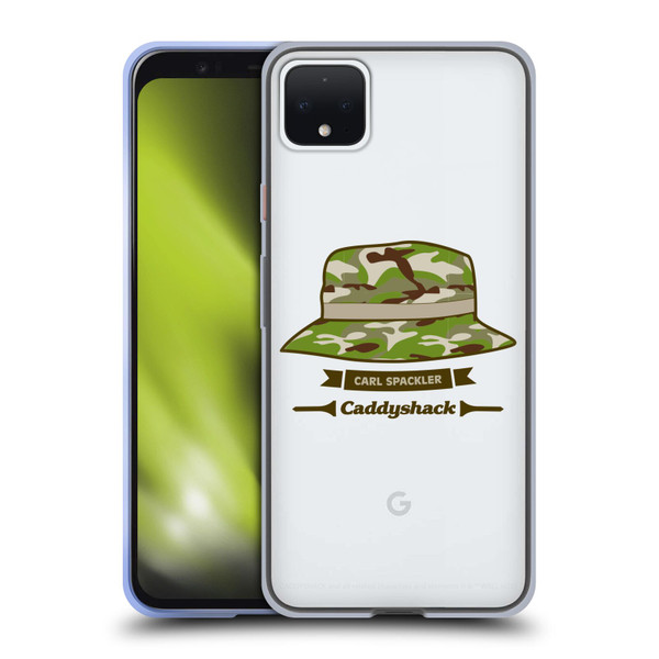 Caddyshack Graphics Carl Spackler Hat Soft Gel Case for Google Pixel 4 XL
