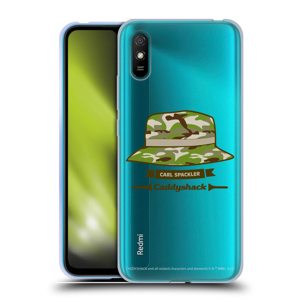 Caddyshack Graphics Carl Spackler Hat Soft Gel Case for Xiaomi Redmi 9A / Redmi 9AT