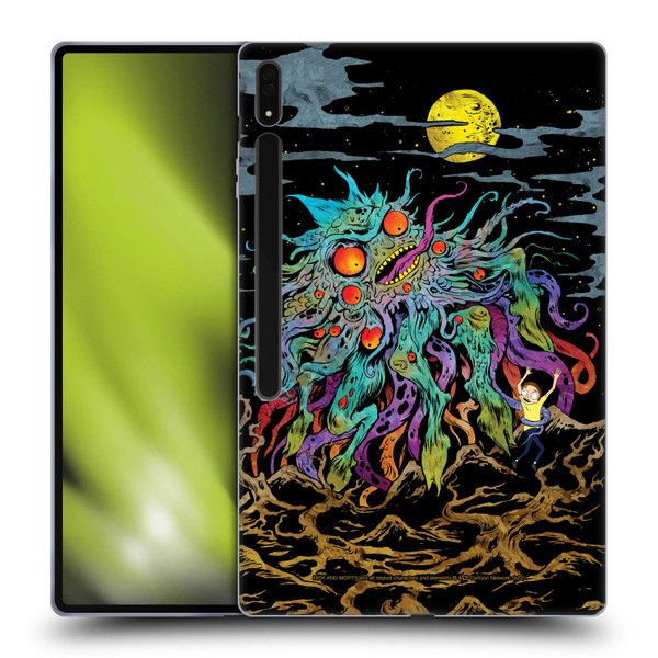 Rick And Morty Season 1 & 2 Graphics The Dunrick Horror Soft Gel Case for Samsung Galaxy Tab S8 Ultra