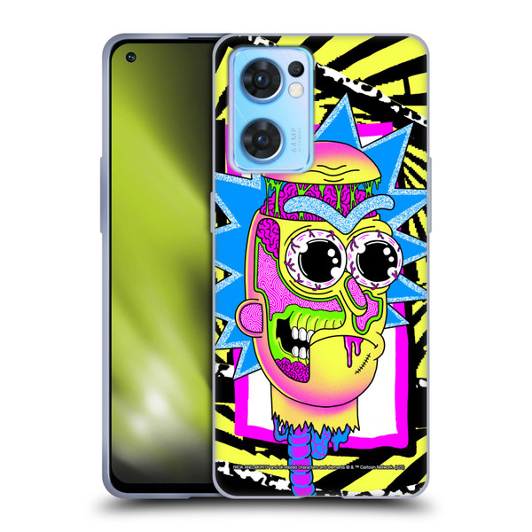 Rick And Morty Season 1 & 2 Graphics Rick Soft Gel Case for OPPO Reno7 5G / Find X5 Lite