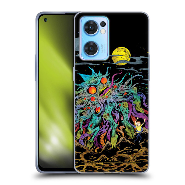 Rick And Morty Season 1 & 2 Graphics The Dunrick Horror Soft Gel Case for OPPO Reno7 5G / Find X5 Lite