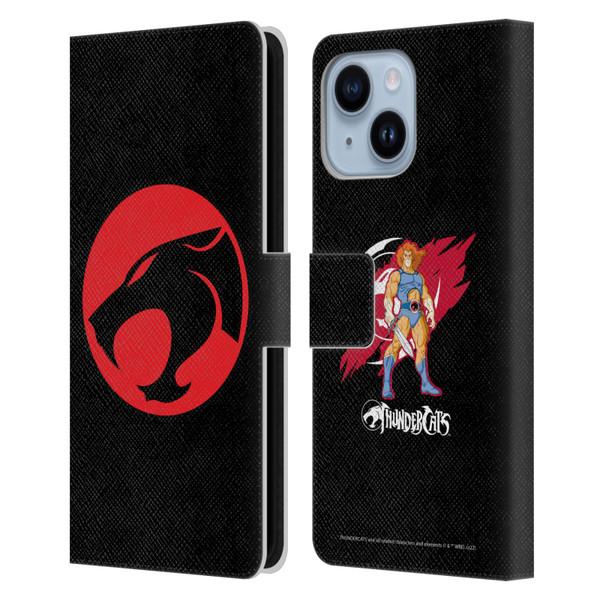 Thundercats Graphics Logo Leather Book Wallet Case Cover For Apple iPhone 14 Plus