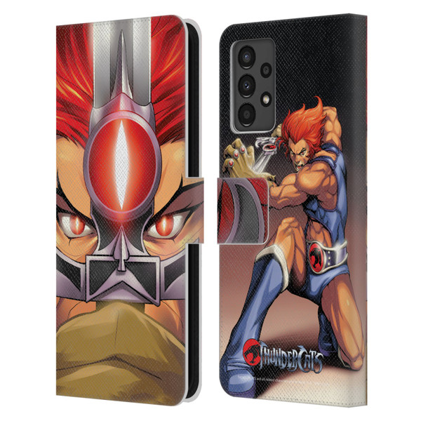 Thundercats Graphics Lion-O Leather Book Wallet Case Cover For Samsung Galaxy A13 (2022)