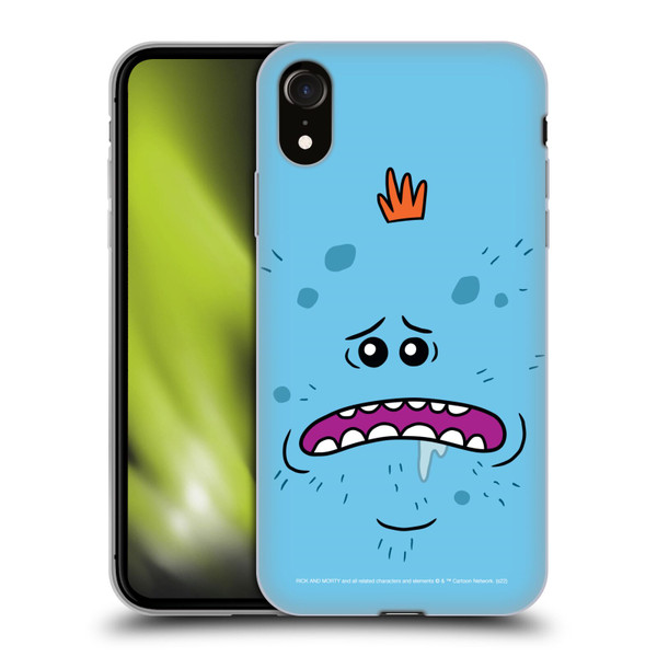 Rick And Morty Season 4 Graphics Mr. Meeseeks Soft Gel Case for Apple iPhone XR