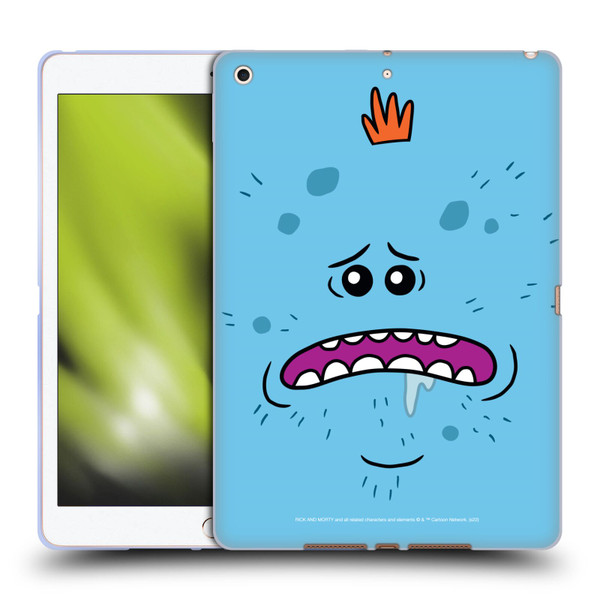 Rick And Morty Season 4 Graphics Mr. Meeseeks Soft Gel Case for Apple iPad 10.2 2019/2020/2021